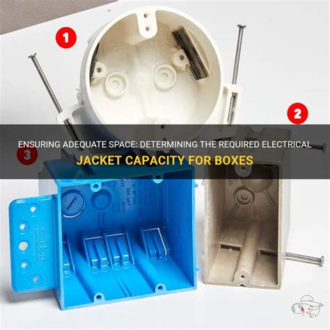 how much electrical jacket have to be in a box|nec box size chart.